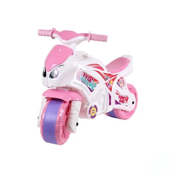 Толокар "Мотоцикл" Technok Toys 5798, рожевий, яскравий та стильний