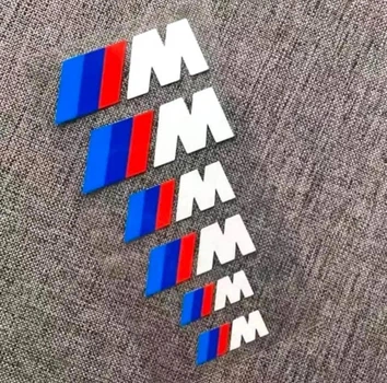 Наклейки на суппорта BMW M E60 E90 E30 E70 F10 F15 F30 Белые