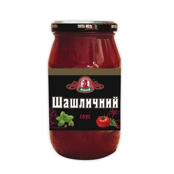 Соус Жирнов Шашличний 460г 8шт/ящ