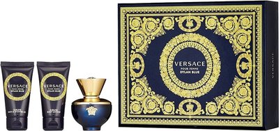 Zestaw damski Versace Dylan Blue Woda perfumowana 50 ml + Balsam do ciała 50 ml + Żel pod prysznic 50 ml (8011003843770)