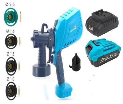 ​Аккумуляторный краскораспылитель Grand КЭ-20V/PRO (Аккумулятор 4000 мач и зарядное устройство)