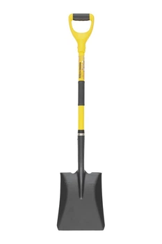 Совковая лопата MASTERTOOL 240x300 мм, стекловолоконная ручка, порошковое покрытие