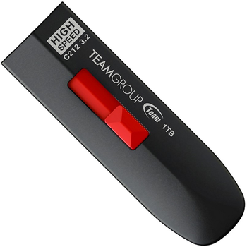 Pendrive Team Group C212 1TB Balck/Red (TC21231TBB01)