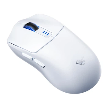 Геймерська акумуляторна бездротова (Bluetooth + 2,4G) миша AULA SC580X, PixArt PAW3325, 10000DPI, WHITE/БІЛИЙ (SC580W)