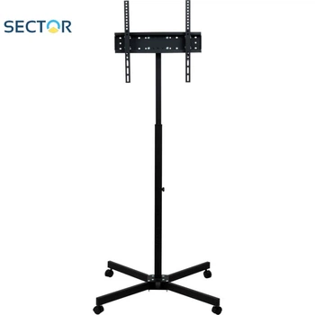 Мобильная стойка Sector T14 Black подставка для телевизора / интерактивной панели 19-55"