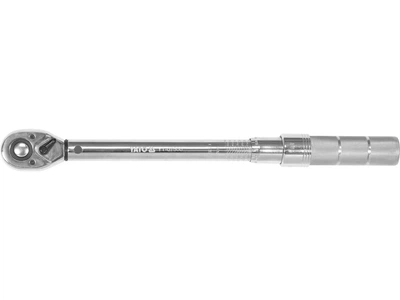 Ключ динамометричний квадрат 3/8", F=10-60 Нм, L=378-400 мм YATO (YT-07500)