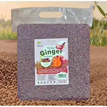 Соєвий наповнювач для туалетів Ginger Tofu Лаванда, 6л Тофу