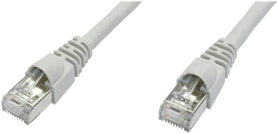 Przewód krosowy Telegartner SFTP CAT 6a 15 m Gray (4018359286750)