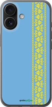 Чехол на iPhone 16 Вышиванка 33 "602u-3709-70447"