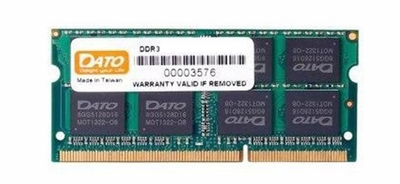 Модуль пам'яті SO-DIMM 8GB/1600 DDR3 Dato (DT8G3DSDLD16) -