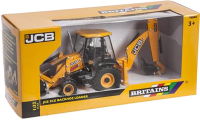 Koparko-ładowarka Britains JCB 3CX 1:32 (036881433439)