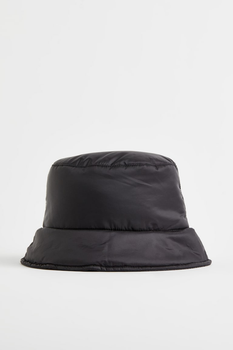Панама утеплена для дівчинки H&M THERMOLITE® EcoMade 1101905-001 обхват 53-54 (134-146 см) чорний