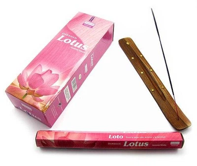 Набор благовоний Lotus (Лотос) + подставка 29074D