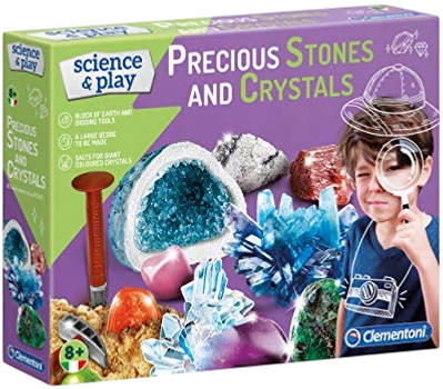 Naukowa zabawa Clementoni Science & Play - Precious Stones and Crystals (8005125618941)