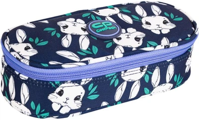 Пенал без наполнения на молнии CoolPack Campus Bunnyland F062704