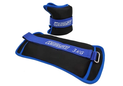 Утяжелители для ног и рук с металлом EasyFit MYAKI по 3 кг (пара) (EF-AWTN-300)