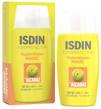 Сонцезахисний крем Isdin Fusion Water Magic SPF 50 by Alcaraz 50 мл (8429420291263)