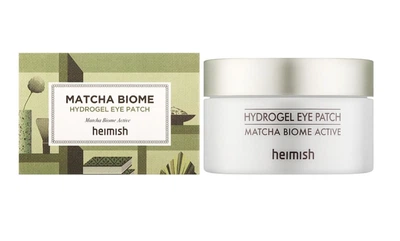 Успокаивающие гидрогелевые патчи под глаза с зеленым чаем Heimish Matcha Biome Hydrogel Eye Patch 60 шт