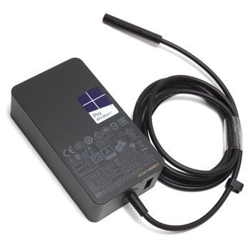 Блок живлення (зарядка) для ноутбука Microsoft Surface Pro 3, Pro 4 65W (15V 4А + USB 5V 1A) Model 1706 Оригінал, 65W, 4A
