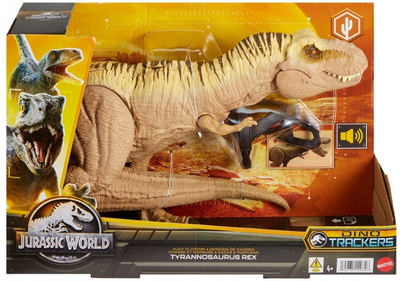 Figurka Mattel Jurassic World  Dino Trackers Tirannosaurus Rex Polowanie i atak HNT62 (0194735149346)