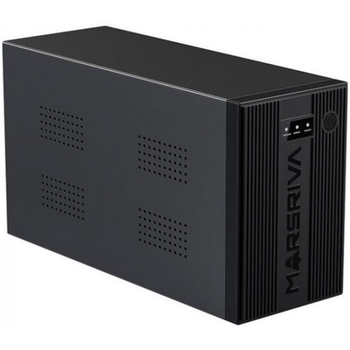 Джерело безперебійного живлення Marsriva MR-UF1000, 1000ВА/600Вт, Line-Interactive, LED version, 3хSchuko, 2*12V/9Ah (MR-UF1000)