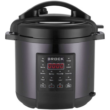 Мультиварка BROCK PMC 1706 скороварка/1000Вт/ 6л / 12 програм/ сенсорне керування//сіра