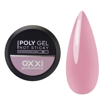 Полигель Oxxi Professional Not Sticky Poly Gel 08 мягкий розовый 30 мл
