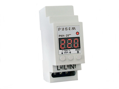 Реле контролю напруги на DIN-рейку Rubezh РКН-25pro (25А, 220В) (R817534864)