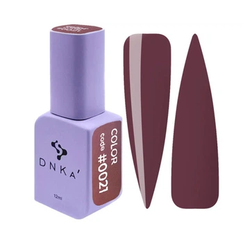 Гель-лак DNKa Polish Gel 0021 кофейное бордо 12 мл