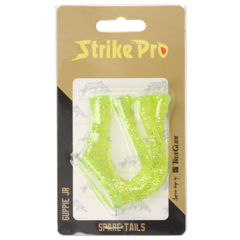 Хвіст силіконовий Strike Pro Guppie Jr 110S CHG (4шт)