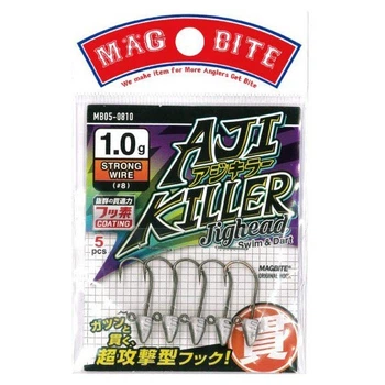 Джиг-головка Magbite Aji Killer №8 1.3г(5шт)