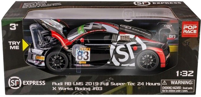 Metalowy model RMZ Hobby samochód sportowy Audi R8 2015 1:32 Czarny (5905422081093)