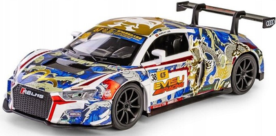 Metalowy model RMZ Hobby samochód sportowy Audi R8 Biały (5905422081086)