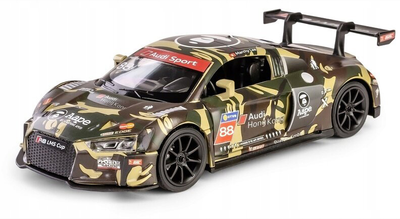 Metalowy model RMZ Hobby Samochód sportowy Audi R8 2015 1:32 Zielony (5905422081123)