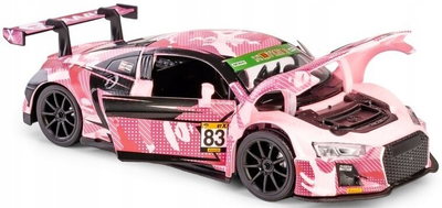 Metalowy model RMZ Hobby samochód sportowy Audi R8 2015 1:32 Różowy (5905422081130)