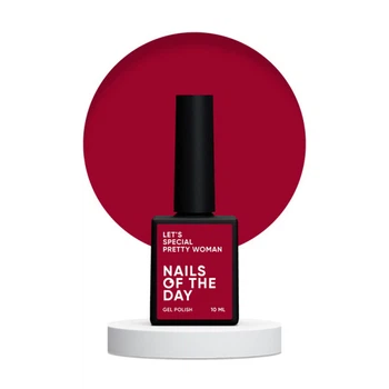 Гель-лак Nails Of The Day Lets Special Pretty Woman малиновий 10 мл