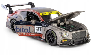 Metalowy model RMZ Hobby samochód sportowy Bentley 1:32 Złoty (5905422081147)