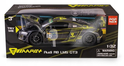 Metalowy model RMZ Hobby samochód sportowy Audi R8 1:32 Czarny/Złoty (5905422081390)