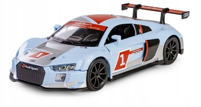 Metalowy model RMZ Hobby samochód sportowy Audi R8 2015 1:32 Niebieski (5905422081260)