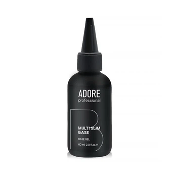 База многофункциональная тонкая для гель-лака. геля и акрил-геля Adore Professional Multi Slim Base с дозатором 60 мл