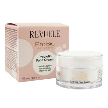 Крем для лица Revuele Probio Skin Balance Probiotic Face Cream увлажняющий с пробиотиками для чувствительной кожи 50 мл