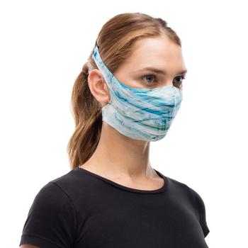 Защитная маска BUFF® Filter Mask makrana sky blue