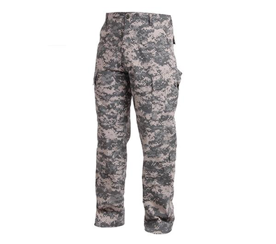 Брюки Rothco тактические военные Camo Combat Uniform - ACU Digital цифровой камуфляж 2XL