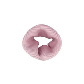 В'язаний двошаровий хомут "Калліо" one size 03074 Рожевий Talvi