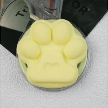 Держатель PopSocket magsafe « Cat paw » — Yellow