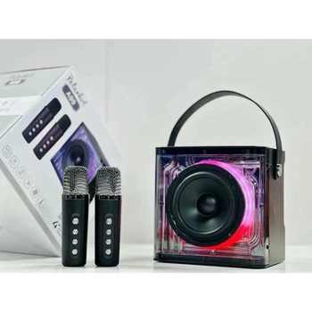 Портативная Bluetooth-колонка CL-227 с 2 микрофонами черный