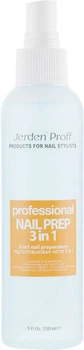 Средство для подготовки ногтя Nail Prep 3 в 1 Jerden Proff 200 мл