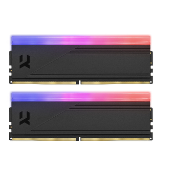 Модуль пам'яті DDR5 2x32GB/5600 Goodram IRDM RGB Black (IRG-56D5L30/64GDC) ( Чорний )