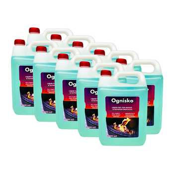 Топливо для биокаминов Naturalne Ognishko 5 л (комплект 10 шт)