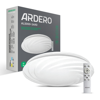 Светильник потолочный светодиодный (смарт люстра) LED Ardero AL5000-3ARD 72W SUNLIGHT белый